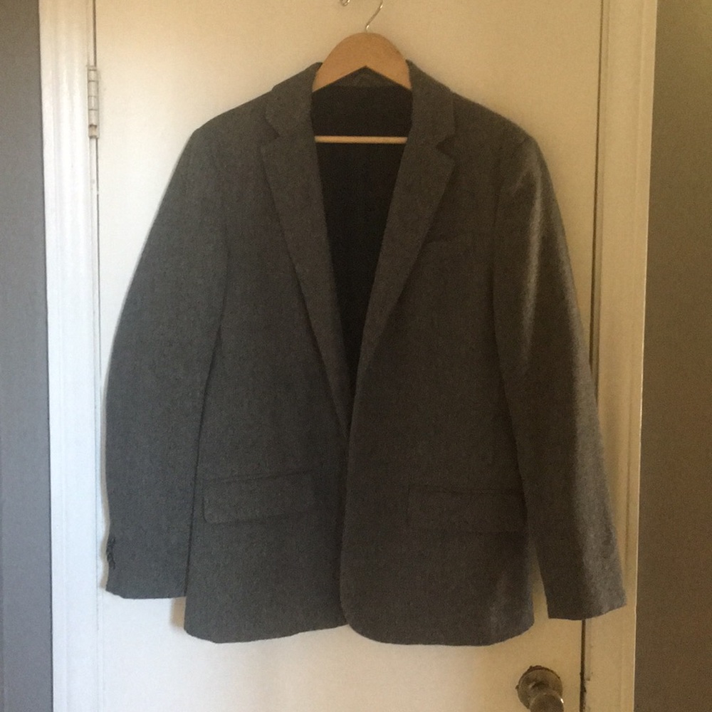 men’s wool/cotton blazer jacket.